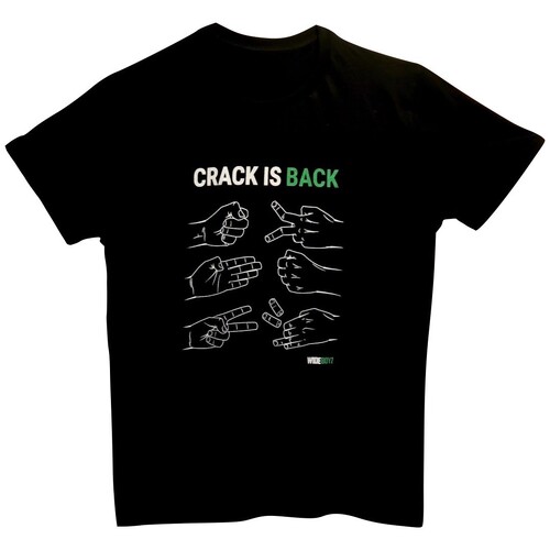 Wide Boyz Crack Is Back t-shirt - Black